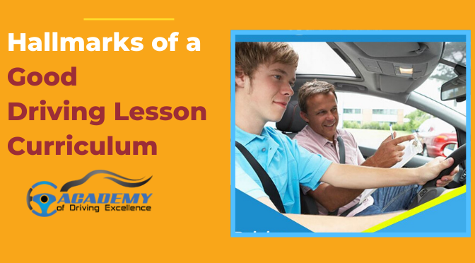 Hallmarks of a Good Driving Lesson Curriculum